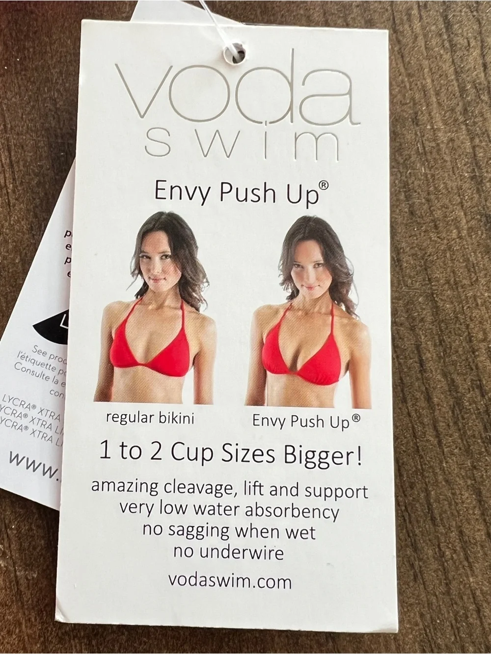 Voda Swim Envy Push Up® Bikini Set - Picture 2 of 4
